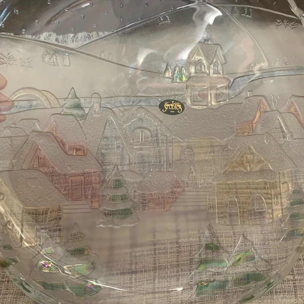 🎄CRYSTAL CLEAR STUDIO PLATTER⭐